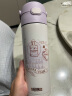 膳魔师（THERMOS）儿童保温杯直饮水杯男女学生哈利波特联名水壶含杯套500ml紫 实拍图