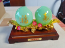 禾笙堂琉璃玉福寿双全寿桃摆件寿工艺礼品客厅装饰品祝寿贺寿送老人生日 福寿双全 长约26*12*16cm 实拍图