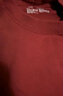 无印良品（MUJI）男式 毛圈棉 运动衫 春款卫衣 潮流 套头男士 上衣 AB1LTA4S 红色（较深） L （175/100A） 实拍图