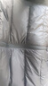 京东京造【air+零压羽绒】轻薄羽绒服男外套冬连帽白鸭绒 曜石黑XXL 实拍图