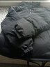 秋冬季新款男士羽绒服保暖情侣立领面包服宽松韩版潮流加厚外套女 AD9128黑色 M （建议90-105斤） 实拍图