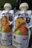 光合星球 BABYPANTRYbabycare儿童果汁新鲜水果榨汁宝宝零食无添加营养好吸收 西梅橙汁*3+接骨木莓*2 - 600g 5袋 实拍图