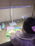 dpdupi德普护眼台灯国AA级儿童学生学习机屏幕阅读书桌全光谱防眩光护视 60CM小白Plus 全光谱护眼台灯 台座款 实拍图