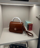 Tory Burch 汤丽柏琦【限时礼遇】  ROBINSON小号手提斜挎包TB 147467 棕色 223 OS 实拍图