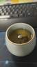 龙寅汝窑茶杯茶具陶瓷品茗单杯开片可养主人杯家用功夫喝茶个人杯 汝窑主人杯 实拍图