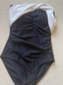 妙奕嘉温泉泳衣女泡温泉显瘦性感比基尼成人女士连体游泳衣小众纯欲泳装 单肩三角连体泳衣【黑色】 均码 【建议90-115斤】 实拍图