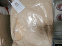 子牧棉麻冬装 女百搭菱格棉衣棉服短款外套宽松夹棉小棉袄0935 杏色 M (建议105斤以内) 实拍图