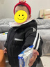 迪士尼（Disney）冬季新款儿童加厚棉服中长款男童女童棉衣中大童过膝童装外套 中长款黑色 100cm 实拍图
