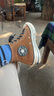 匡威（Converse）官方 1970S男女高帮复古翻毛皮运动鞋棕色169337C 169337C/褐色 40 实拍图
