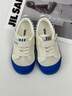 泰兰尼斯311初秋男童鞋幼儿园室内鞋透气帆布鞋防滑舒适板鞋白蓝25码 实拍图