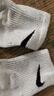 袜袜子男女秋冬季防臭袜学生篮球袜中筒袜吸汗袜跑步袜运动袜 （袋装）3白 3双 均码 中筒35-45码 实拍图