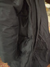 罗蒙断码处理中长款羽绒服男士加厚连帽白鸭绒休闲保暖中年爸爸冬外套 黑色  3XL (推荐175-195斤) 实拍图