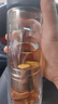 宝威玛（BVGMAV）玻璃杯茶水分离杯磁弹泡茶水杯子男士商务高档双层防烫便携车载 实拍图