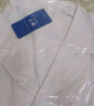 元棉长袖白大褂 松紧袖口四季标准款 男女学生实验室工作服可定制 3XL码 实拍图