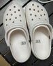 crocs卡骆驰厚底云朵洞洞鞋时尚百搭户外沙滩鞋女鞋|206750 白色-100(含智必星) 38 (240mm) 实拍图