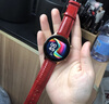 SAE 智能手表男女运动电子表防水多功能心率血压检测情侣智能手表一对送男女朋友适用安卓ios手机 心动信号礼盒+白色礼袋+蜥蜴纹红单表 实拍图