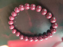 2025蛇年本命年朱砂手串正品男款女士高含量紫金砂单圈转运珠手链 8mm朱砂手串【附鉴定证书】 实拍图