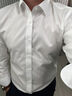 FitonTon衬衫男商务正装长袖白衬衫长绒棉高端白衬衣男易烫抗皱易打理衬衫 实拍图