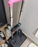 中小学生书包拉杆架通用男女爬楼梯可折叠三六轮静音手拉拖车架子 粉色静音大轮（带护边）可爬楼 升级高脚版(送防雨罩+挂扣+绑带) 实拍图