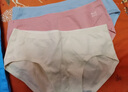猫人女士内裤女中腰棉无痕抑菌包臀舒适透气女生三角裤混色4条2XL 实拍图