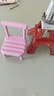 手机支架小椅子创意桌面摆件可爱便携懒人折叠办公室小巧凳子创意板凳子礼物 粉色小凳子手机支架(限时抢) 实拍图