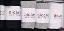 aicare抗菌防臭袜子男短袜纯棉吸汗春夏季薄抑菌全棉男士短筒运动袜男袜 3黑色3麻灰 6双 L 码（40-43码） 实拍图
