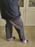 浪莎灯芯绒窄版阔腿裤女休闲裤秋冬2023款百搭时尚小个子加绒直筒裤子 实拍图