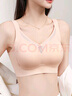 婷美无痕内衣女大胸显小胸聚拢运动无钢圈收副乳全罩杯薄款文胸罩 实拍图