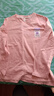 100%棉单件睡衣女春秋长袖纯棉薄款圆领全棉T恤上衣家居服上装 126-豆粉 2XL ：130-145斤 实拍图