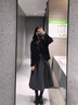 欧迪惠法式连衣裙女装2025年秋季新款衣服套装毛呢外套女秋冬小香风裙子 咖色毛呢外套+黑色裙 S 【80-95斤】 实拍图