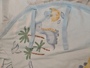 全棉时代超柔婴儿衣服宝宝春秋抗菌风柔棉连体衣新生儿睡衣 哈斯丁66码 实拍图