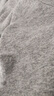 南极人（Nanjiren）男士保暖内衣男秋冬加绒加厚一体防寒双层黄金暖甲秋衣秋裤套装女 男款-浅灰 【上衣+裤子】 3XL 实拍图