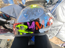 睿觅（RYMIC）摩托车头盔全盔3C认证专业机车骑行头盔四季通用男女跑盔977霓虹L 实拍图
