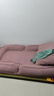 墨往人类狗窝懒人沙发床单双人可睡觉飘窗小沙发椅床上座椅 粉色177*95【加大】科技绒 实拍图