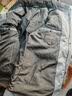 劲霸男装【鸭绒】商务连帽冬季御寒中长版男士羽绒服男茄克外套男NRHG4006 灰兰 L 实拍图