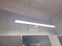 雷士（NVC）led镜前灯卫生间浴室灯化妆灯防水墙壁灯化妆镜柜灯镜前灯免打孔 【玉璃】12W暖白光 实拍图