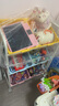 SOFS玩具收纳架宝宝分类整理玩具架收纳柜储物箱收纳筐架多层置物架子 2X3全米白 实拍图