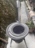 柴火灶农村家用灶户外可移动柴火炉地锅铁锅家用灶台烤火取暖炉 43cm+炉具配件[图二] 特厚款（一体冲压 可拆卸炉腿） 实拍图