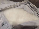 水星系列家纺100%双宫茧桑蚕丝正品蚕丝被抗菌加厚子母被全棉保暖冬季被芯床品 手工定位-神秘灰-已质检专柜正品 100%桑蚕丝 220x240cm【8斤】冬被 实拍图