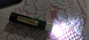微笑鲨 强光手电筒小型led远射可充电宝迷你便携亮家用户外防水 墨绿色新款【带侧灯】 实拍图