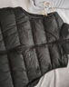 鸭鸭儿童羽绒马甲2025新款男童女童内搭中大童保暖校服神器 黑色130 实拍图