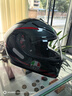 AGV K5S摩托车双镜片头盔机车跑盔男女骑行全盔四季通用安全帽3C PLASMA BLACK GREY/RED XL（适合60-63头围） 实拍图