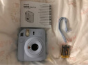 富士（FUJIFILM）instax mini12 miniSE 3寸相纸一次成像相机Mini12/se立拍立得一次成像相机 礼物旅游拍立得相机 mini12 绣球蓝 官方标配 实拍图