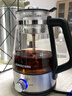 欧美特（OUMETE）恒温煮茶壶 煮茶器 喷淋式蒸汽茶壶 养生壶 玻璃保温煮茶烧水壶 【蒸煮两用款】微电脑款 1.2L 实拍图