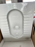 九牧（JOMOO） 节水蹲便器水箱套装蹲厕便池防臭大冲力自洁釉面厕所蹲便器 热卖排污易洁蹲便器14095 实拍图