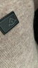 恒源祥100%纯羊毛衫男士V领加厚粗针纯色百搭毛衣HJ195浅卡其170/88A 实拍图