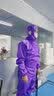 鑫唯科 无尘服防静电服连帽分体服工作服 白色 3XL 【可定制】 实拍图