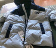 雪中飞童装儿童羽绒服新款洋气女童中大男童撞色拼接加厚面包羽绒服 深灰呢 160 实拍图