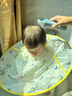 马博士儿童理发围兜宝宝剪发神器不易粘发专用罩衣婴儿披肩围布斗篷 实拍图