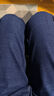 真维斯（JEANSWEST）牛仔裤男士加绒直筒宽松男裤冬季长裤弹力休闲裤子蓝色加绒29 实拍图